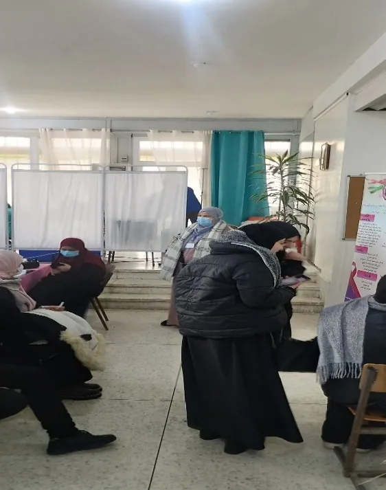نشاط التبرع بالدم لجمعية نسمة أمل