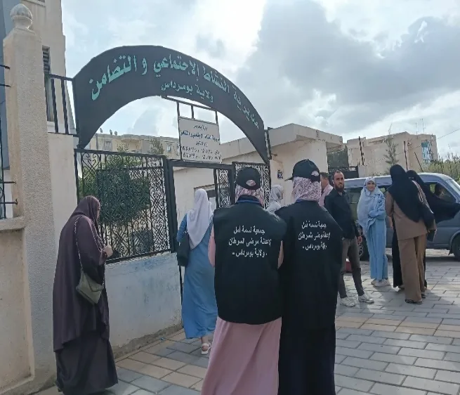 القافلة التحسيسية المتنقلة إلى قرية بنورة