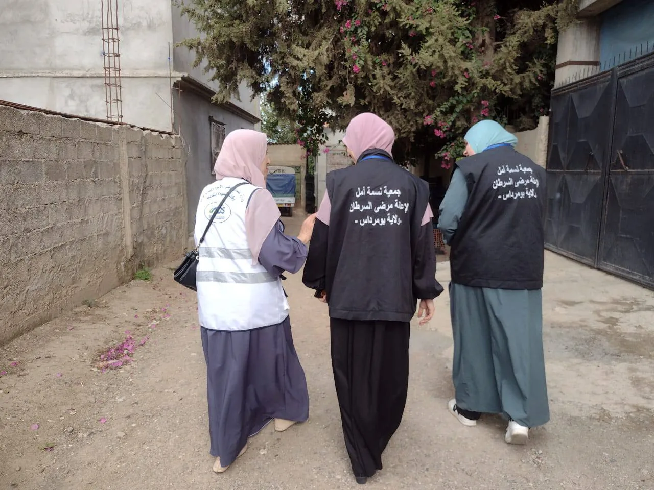 القافلة التحسيسية المتنقلة إلى قرية جعونة